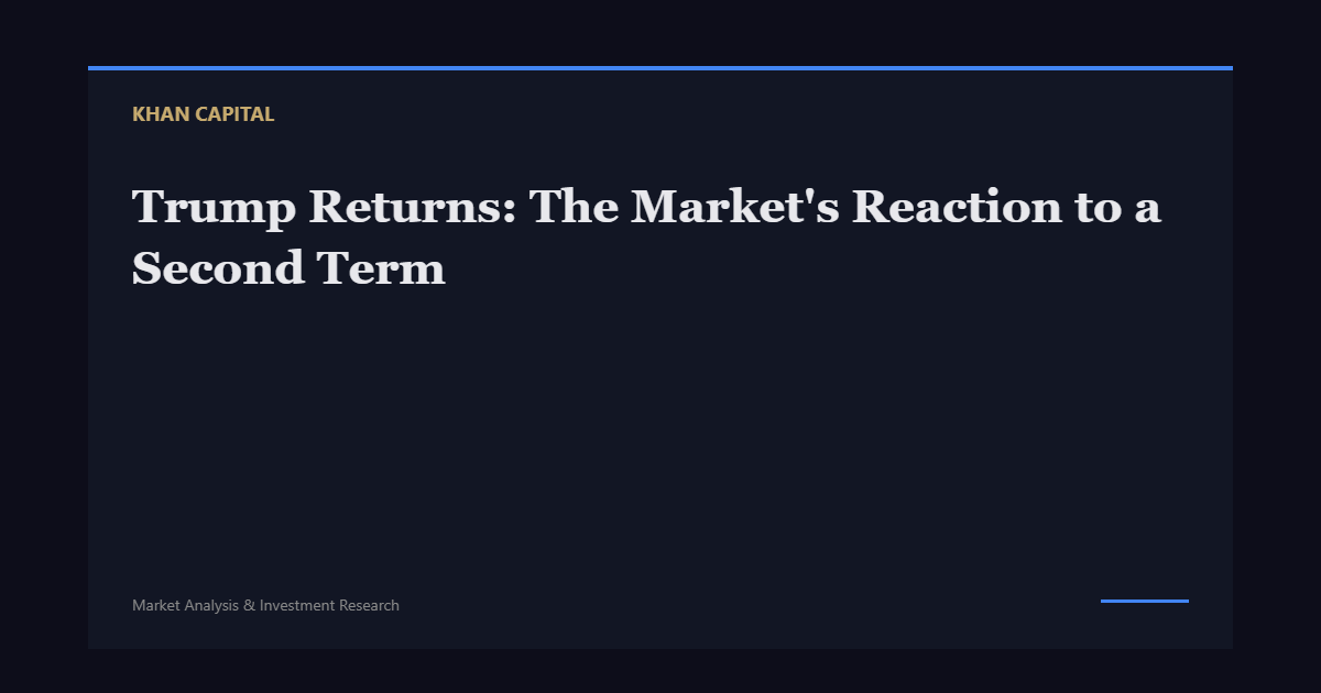Trump Returns: The Market’s Reaction to a Second Term