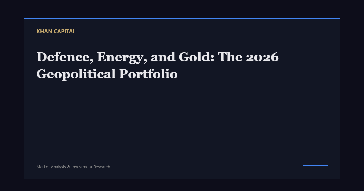 Defence, Energy, and Gold: The 2026 Geopolitical Portfolio